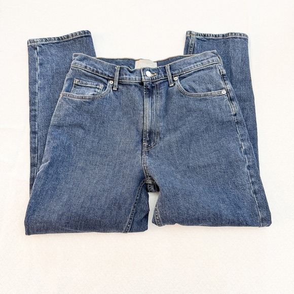 Everlane The Original Cheeky Jean Organic Cotton Denim Size 29 Crop - Picture 2 of 6